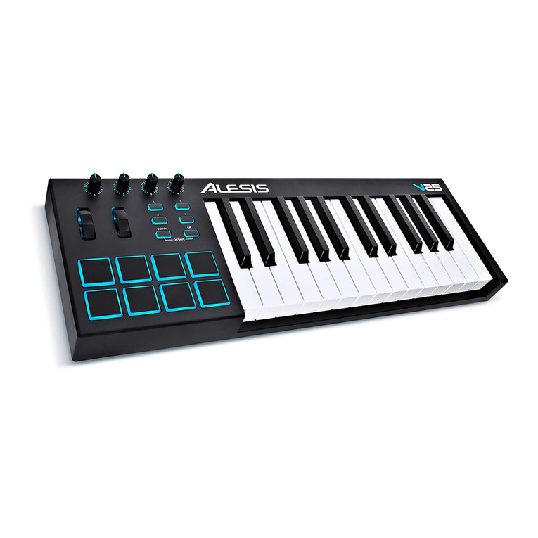 Alesis Photon 25 Quick start owner's manual