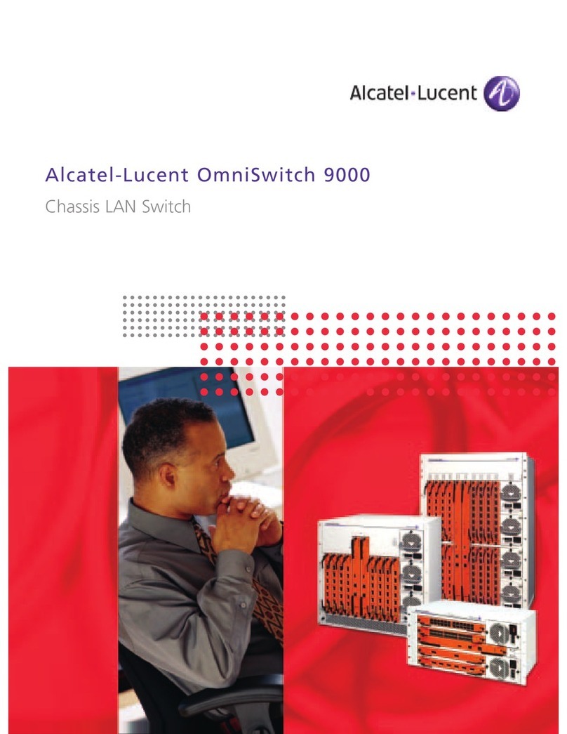 Alcatel-Lucent OmniSwitch 9000 Series Brochure & specs