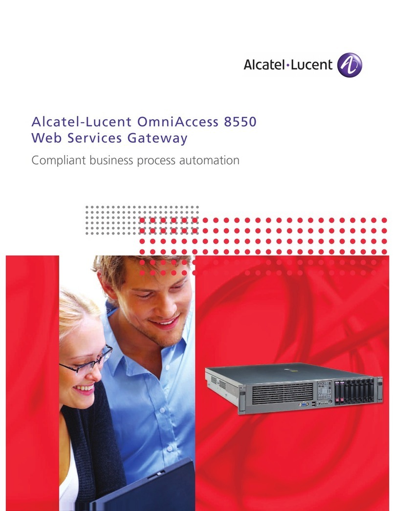 Alcatel-Lucent OmniAccess 8550 brochure