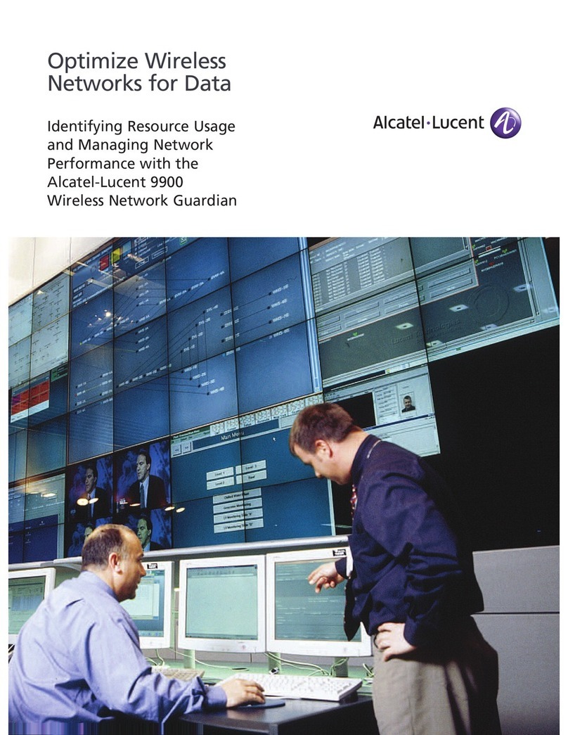 Alcatel-Lucent 9900 User manual