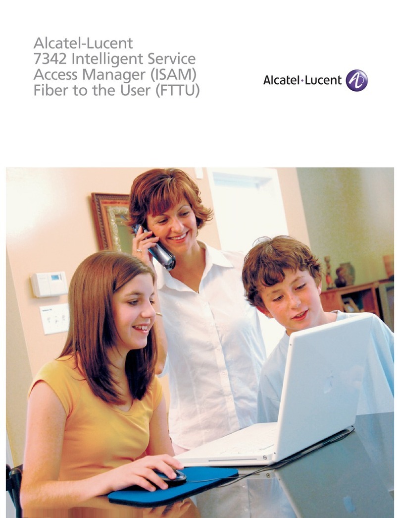 Alcatel-Lucent 7342 ISAM FTTU brochure