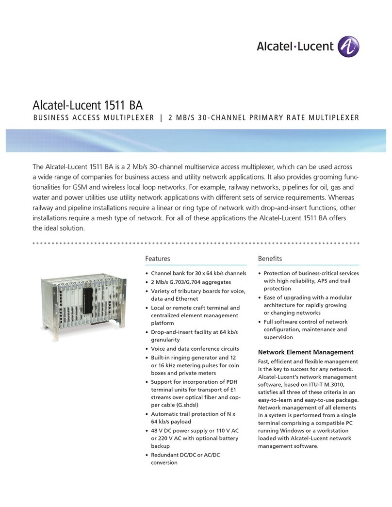 Alcatel-Lucent 1511 BA User manual
