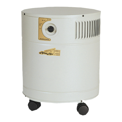 AllerAir Air Purifier 4000 D-AH User manual