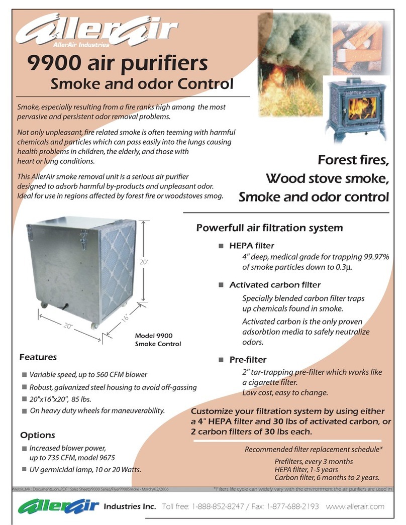 AllerAir 9900 brochure