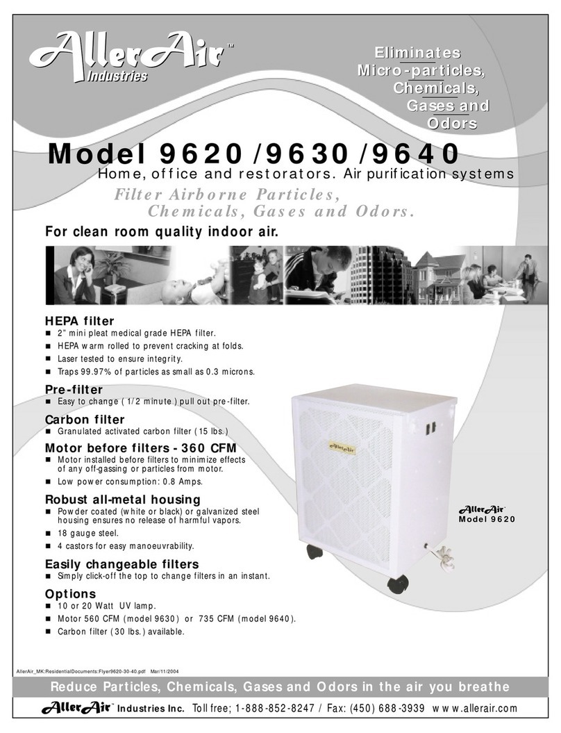 AllerAir 9620 Brochure & specs