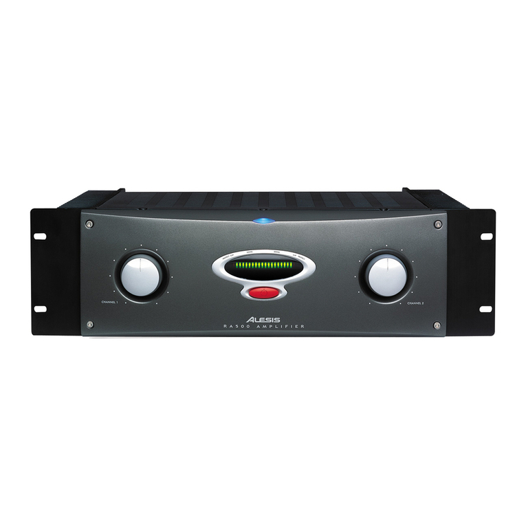 Alesis Matica 500 User manual