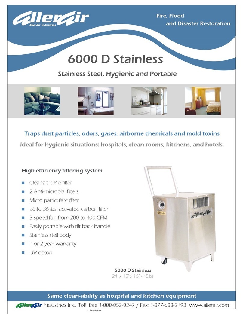 AllerAir 5000 D brochure