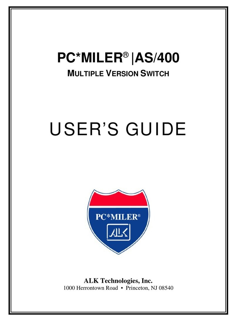 PC*Miler AS/400 user guide