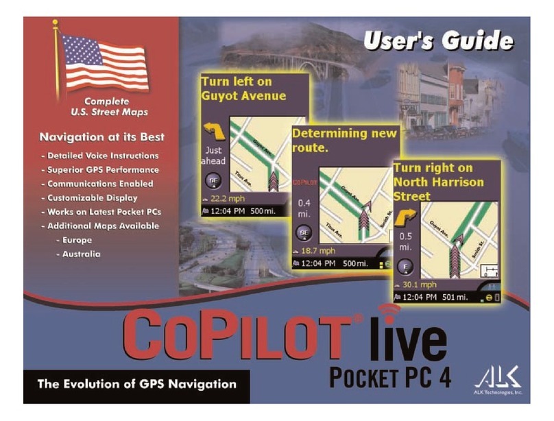 ALK Pocket PC 4 User manual