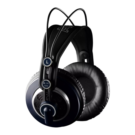 AKG K 240 MK II User manual AKG K 240 MK II User manual