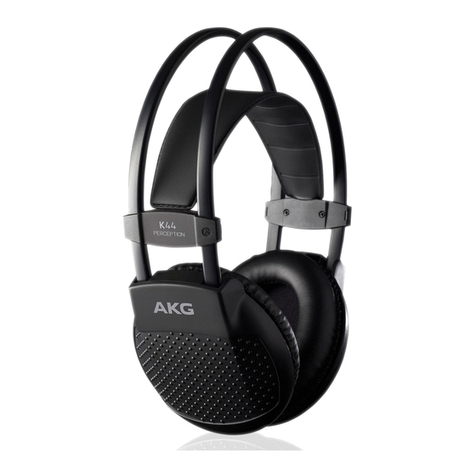 AKG K 44 User manual