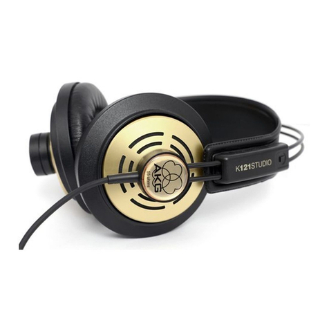 AKG K 121 Studio User manual
