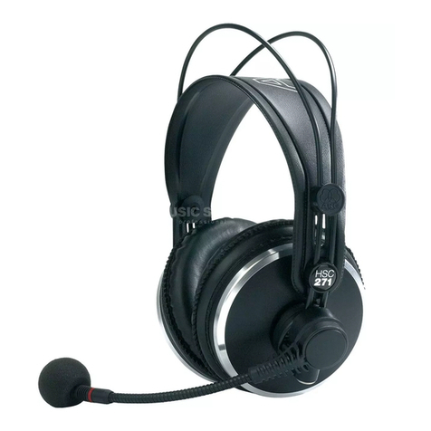AKG HSD 271 Single User manual