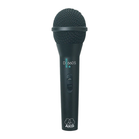 AKG D660 S User manual