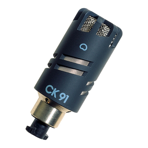 AKG CK 91 User manual