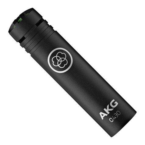 AKG C 430 User manual