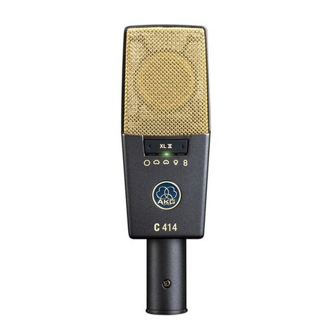 AKG C 414B/TLII User manual