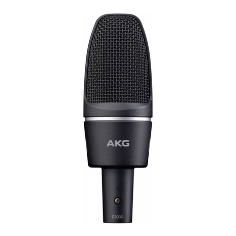 AKG C 3000 User manual