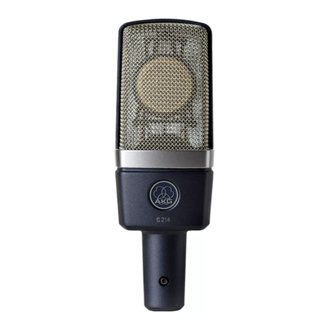 AKG C 214 User manual