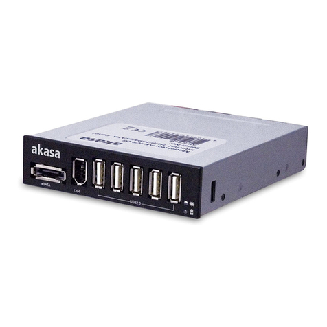 Akasa InterConnect AC-ICR-08 user manual