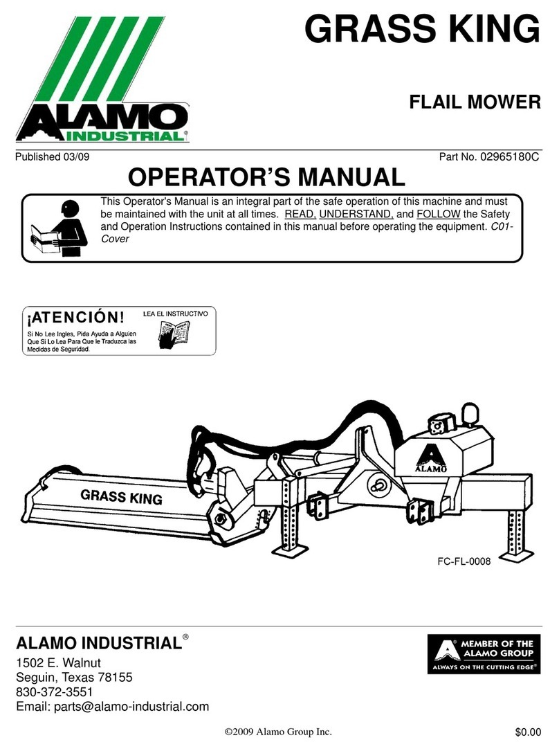 Alamo none Operator's manual