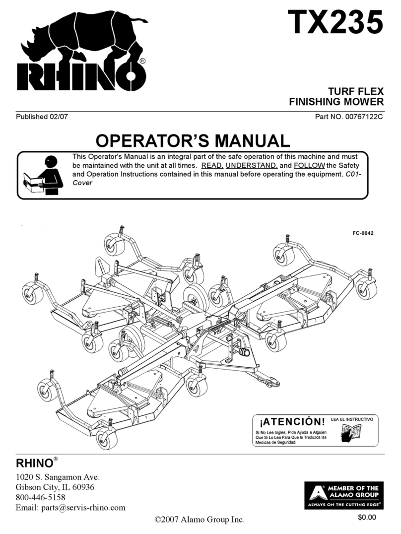 RHINO RHINO TX235 User manual RHINO RHINO TX235 User manual