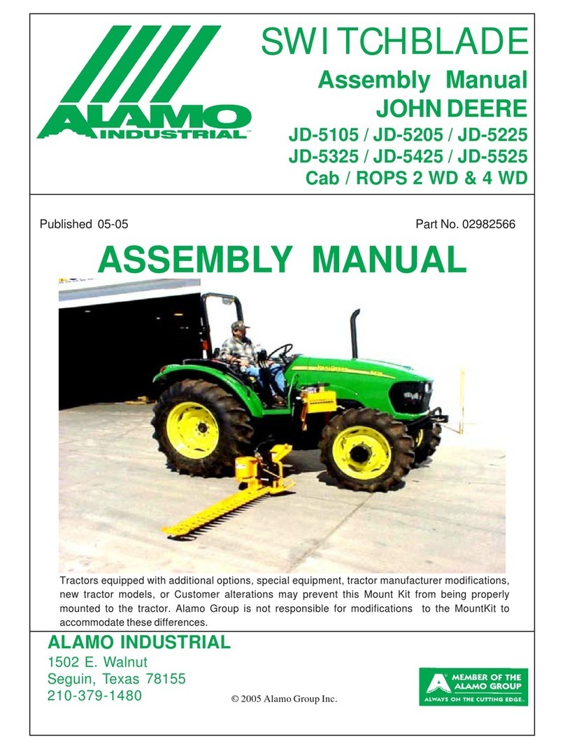 Alamo JD-5105 User manual