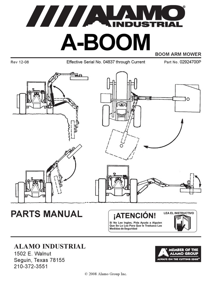 Alamo Industrial A-Boom parts manual