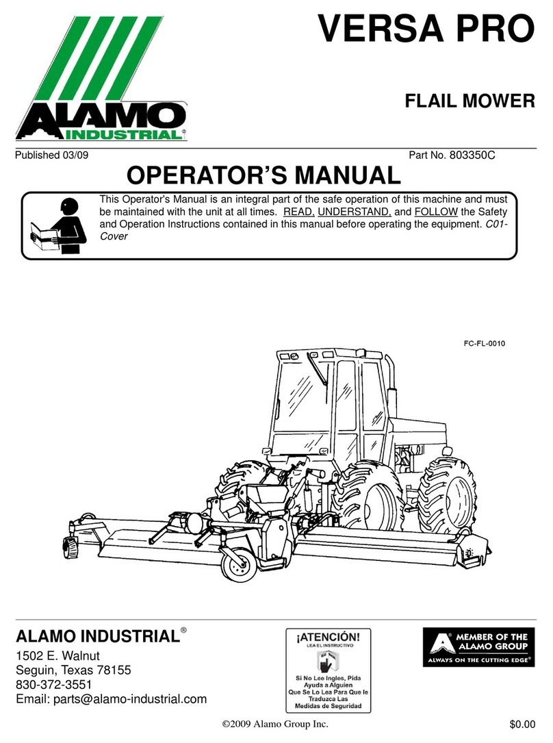 Alamo 803350C User manual