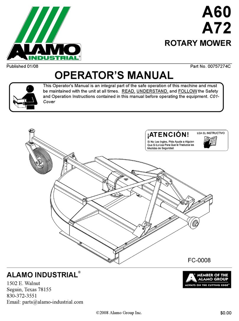 Alamo A60 User manual