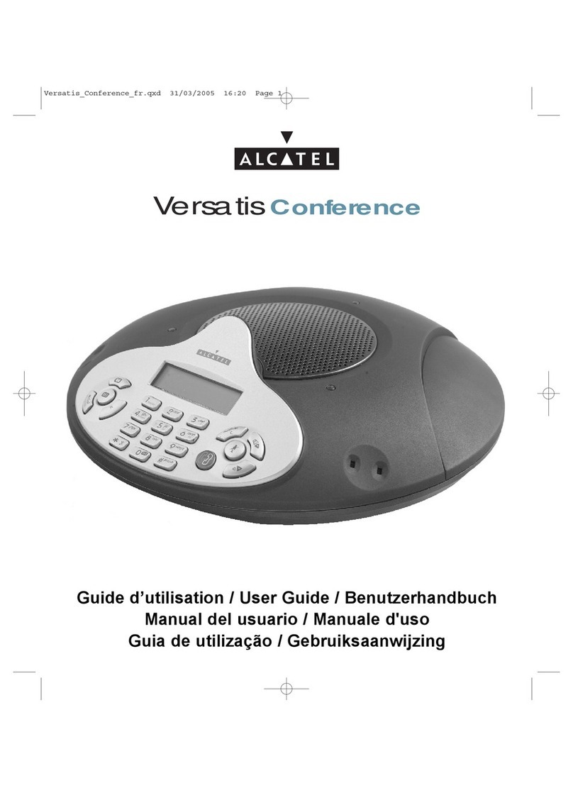 Alcatel Versatis Conference Phone user guide