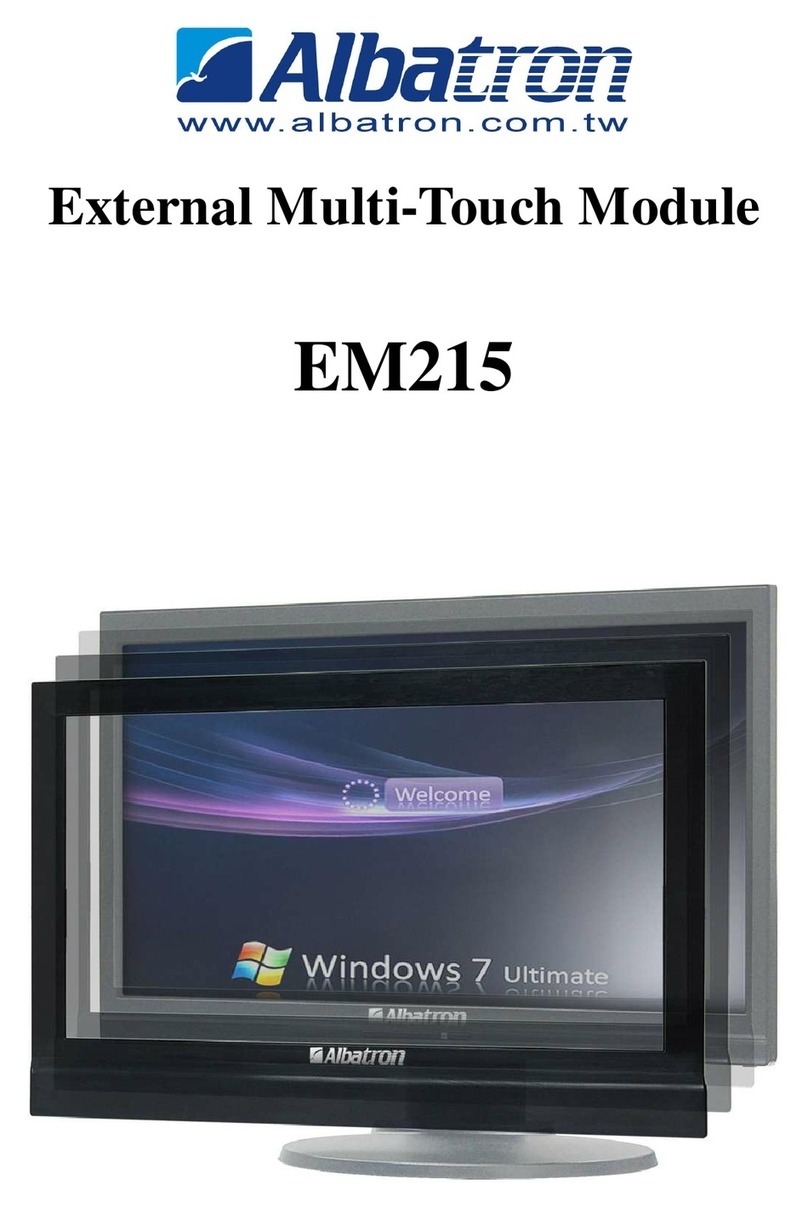 Albatron EXTERNAL MULTI TOUCH MODULE EM215 User manual