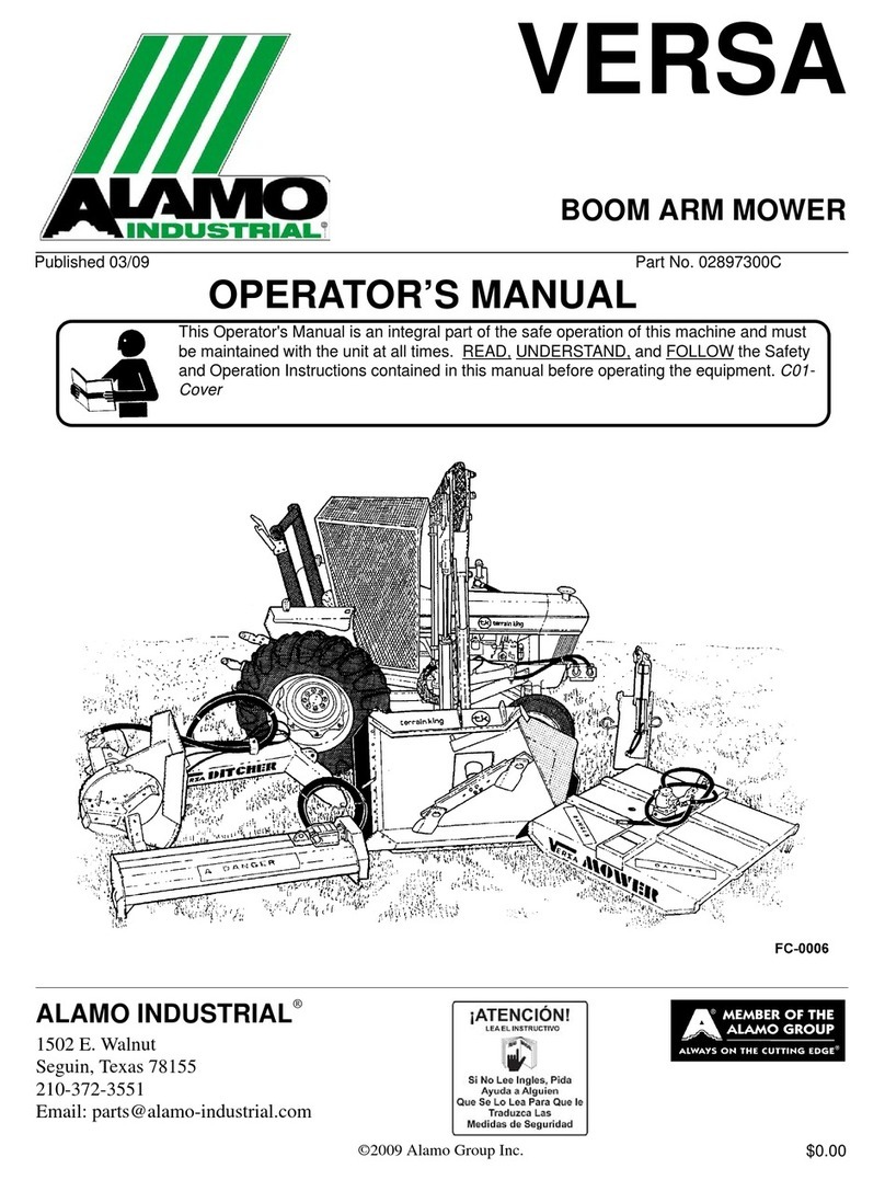 Alamo Industrial Versa Series User manual