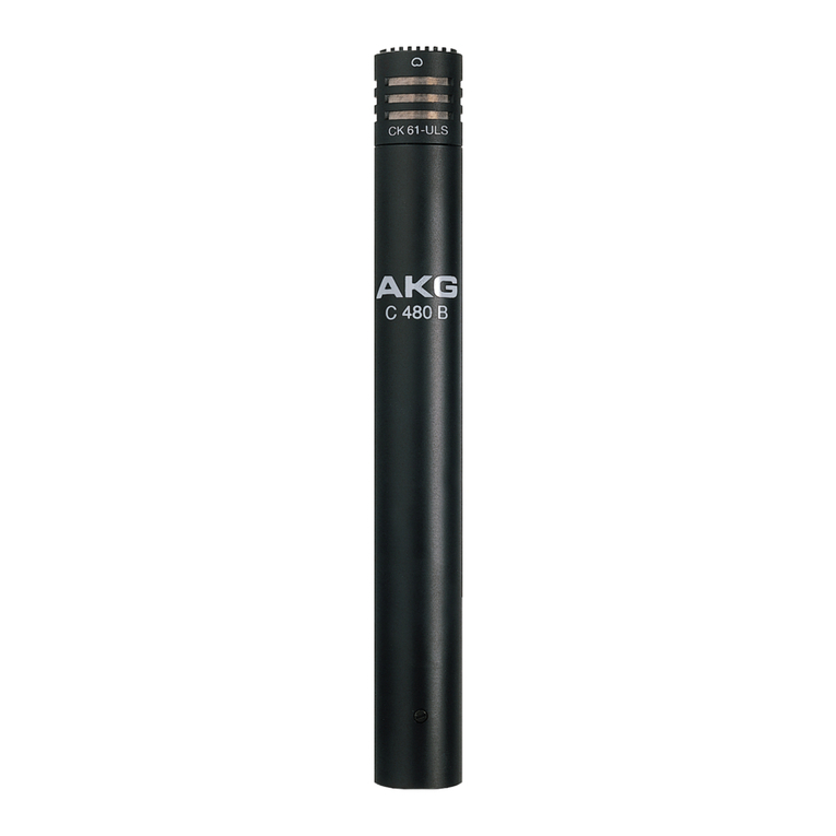 AKG C 480 B COMB-ULS 61 User manual