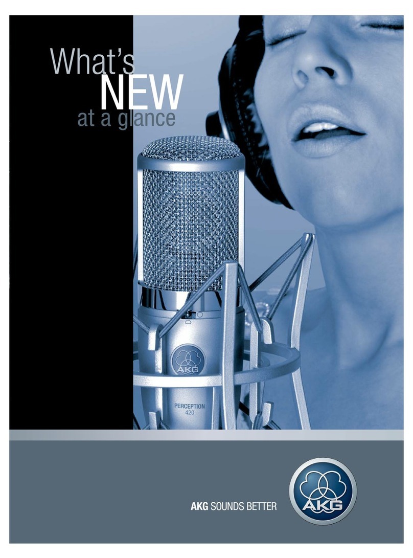 AKG PROF AUDIO C4768D User manual