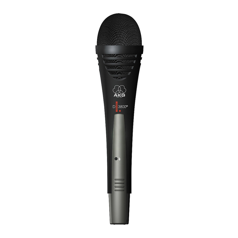 AKG D 3800M Specifications