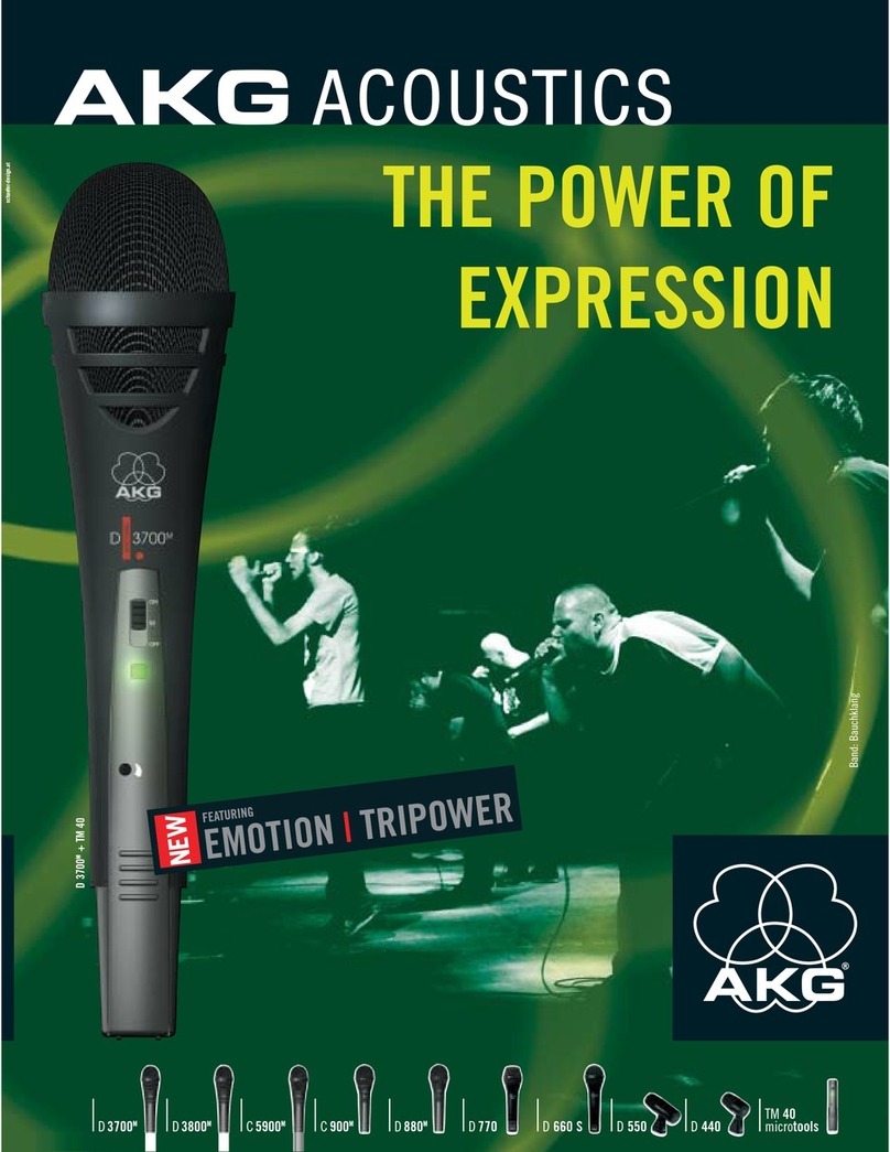 AKG D3700M brochure