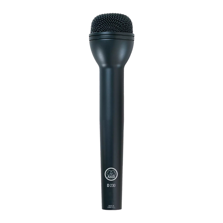 AKG D230 User manual