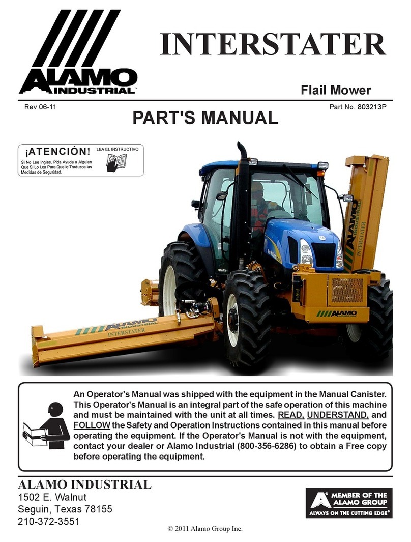 Alamo 803213P User manual