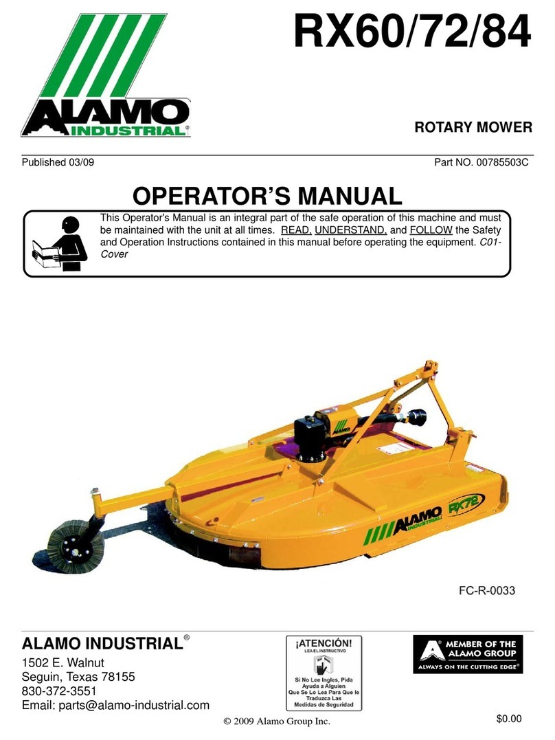 Alamo 00785503C User manual