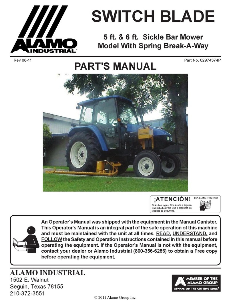 Alamo 02974374P User manual