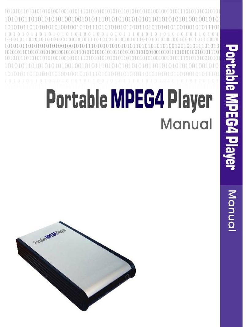 AL Tech Portable MPEG Player manual