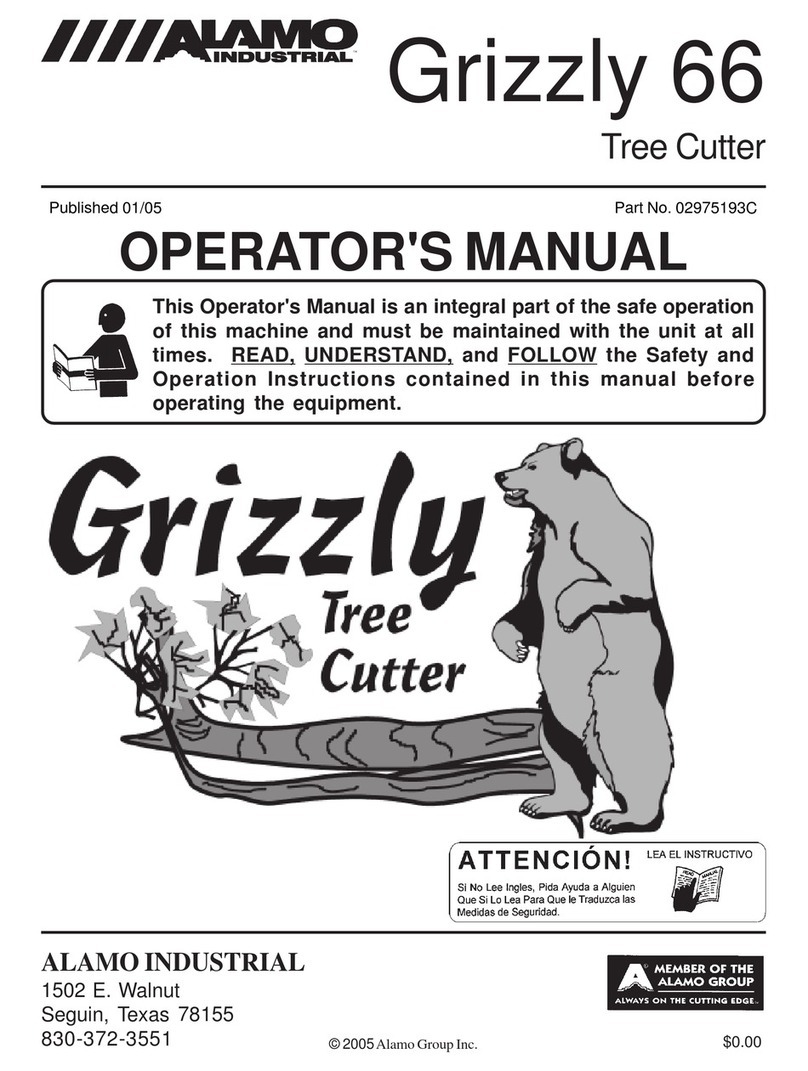 Alamo 66 Operator's manual