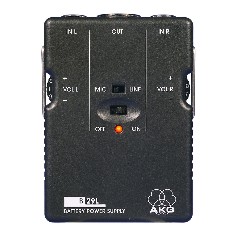 AKG B 29 L Specifications