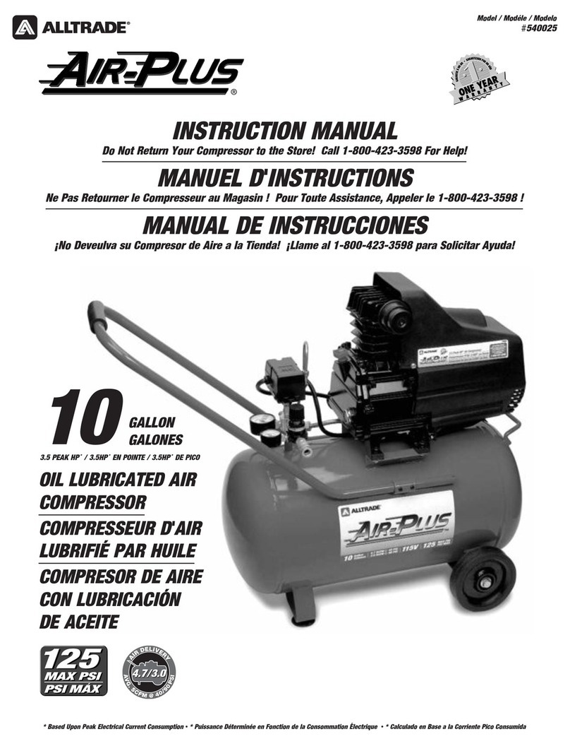 AllTrade Air-Plus 540025 instruction manual AllTrade Air-Plus 540025 instruction manual