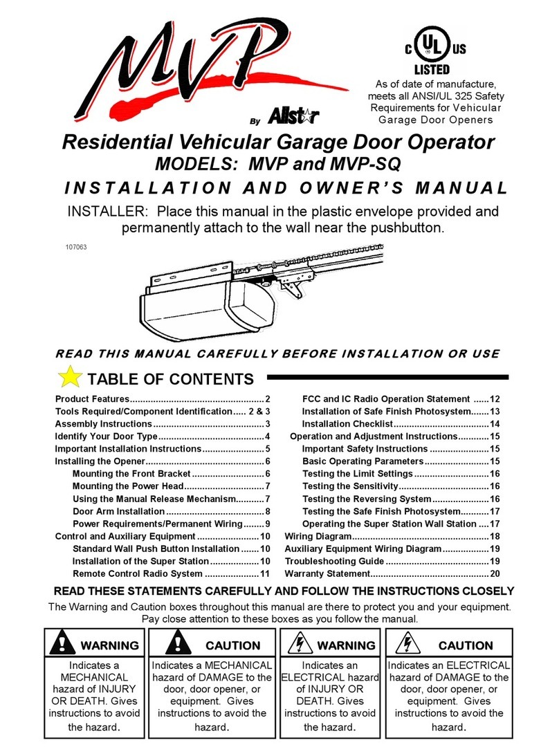 Allstar MVP Installation instructions