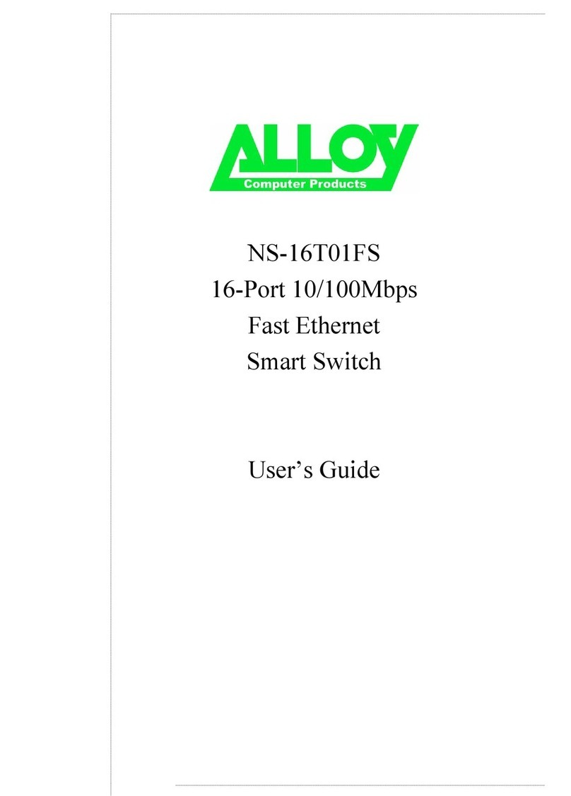Alloy NS-16T01FS user guide