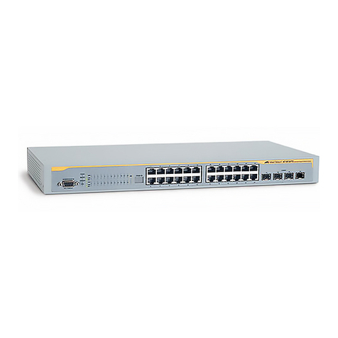 Allied Telesis AT-9724TS Installation and user guide