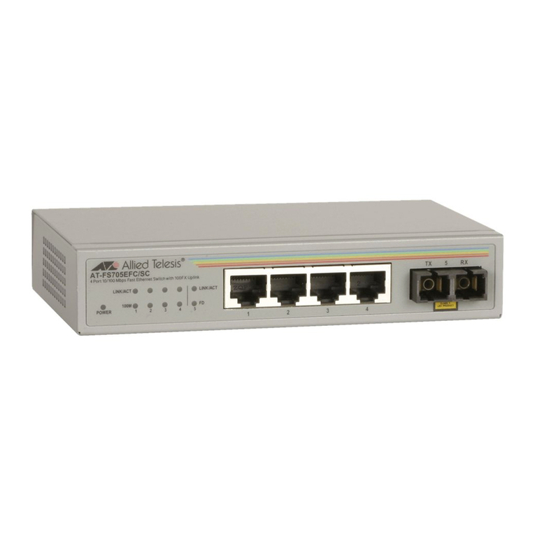 Allied Telesis AT-FS705EFC datasheet