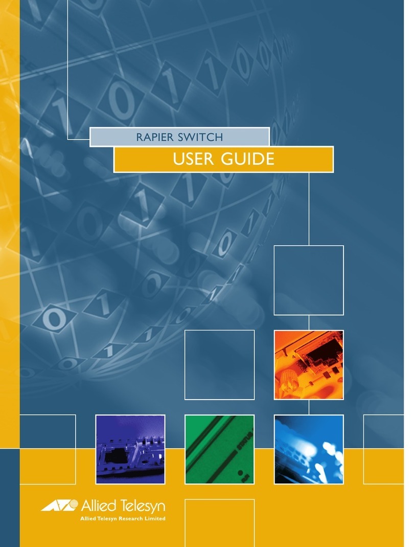 Allied Telesis C613-02013-00 user guide